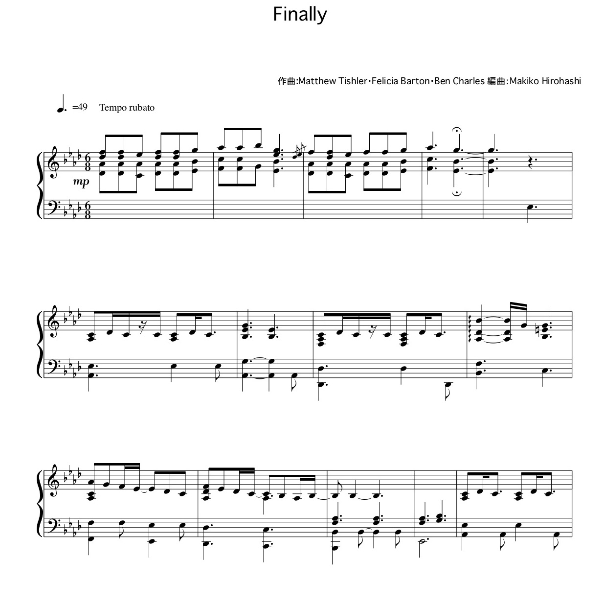 Finally / Namie Amuro – Makiko Hirohashi Official Website