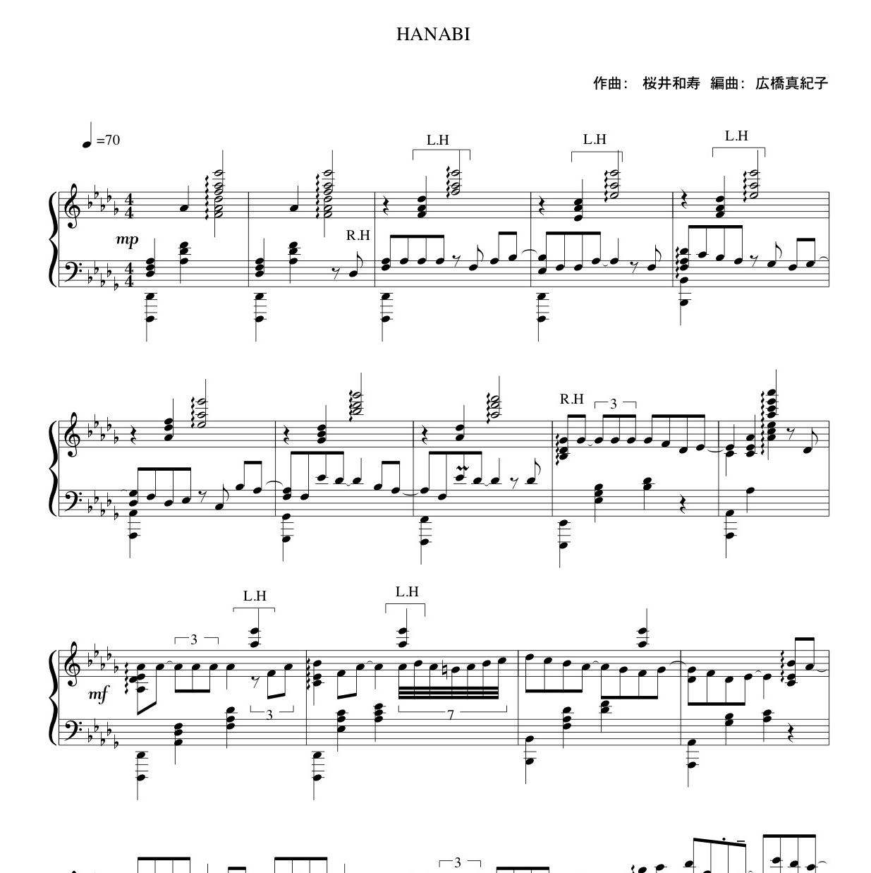 HANABI / Mr.Children – Makiko Hirohashi Official Website